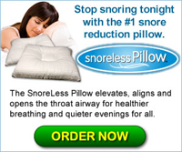 snoreless pillow
