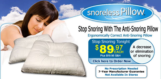 no snore pillow